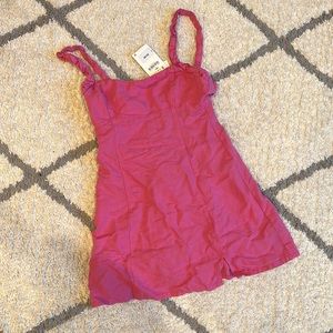 Zara pink mini dress